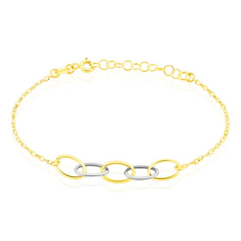 Bracelet Lucette Or Bicolore - Bracelets chaînes Femme | Marc Orian