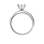 Bague Double Jeu Argent Blanc Oxyde De Zirconium - Solitaires Femme | Marc Orian