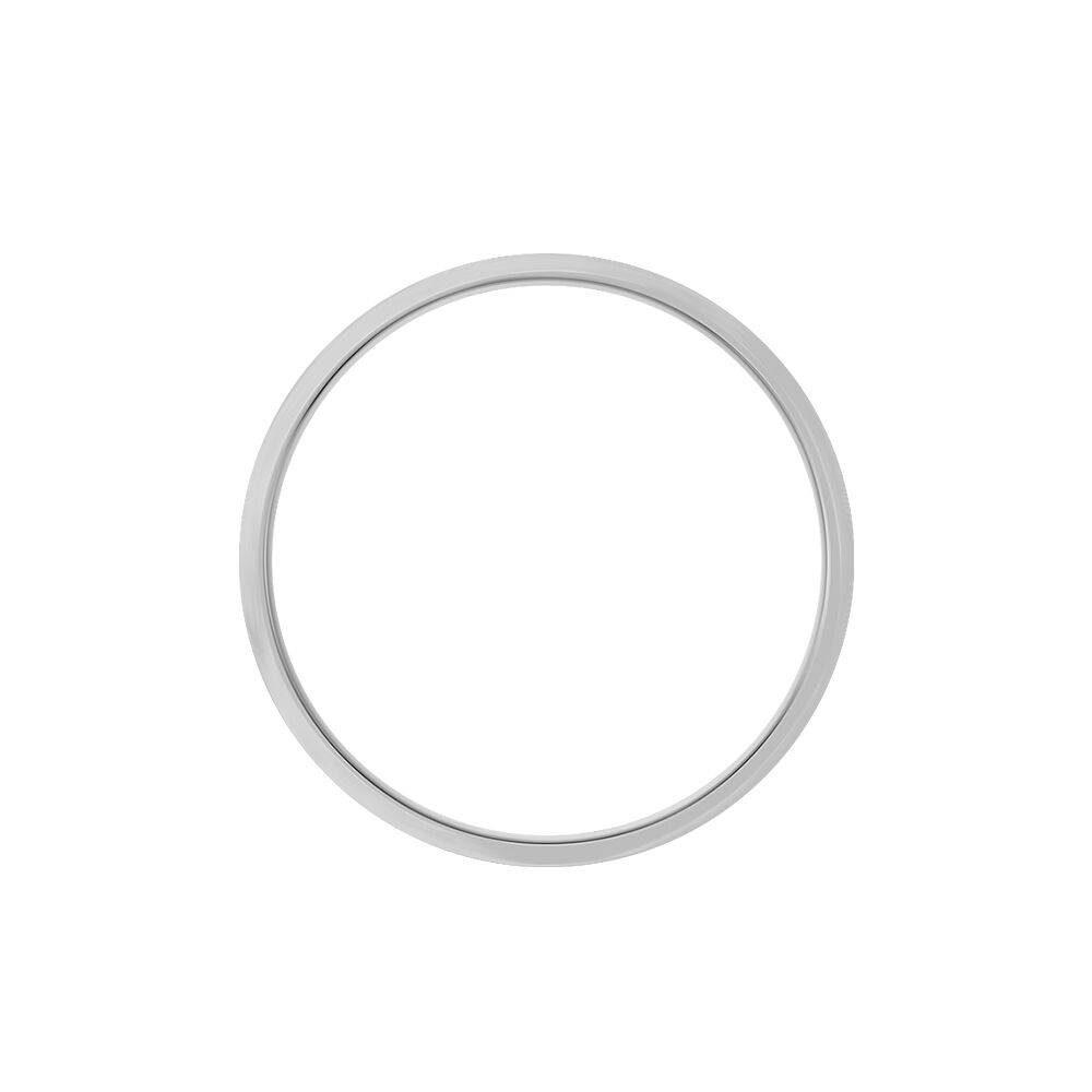Alliance Rhodium Ruban Plat Palladium Bicolore - Alliances duo Homme | Marc Orian