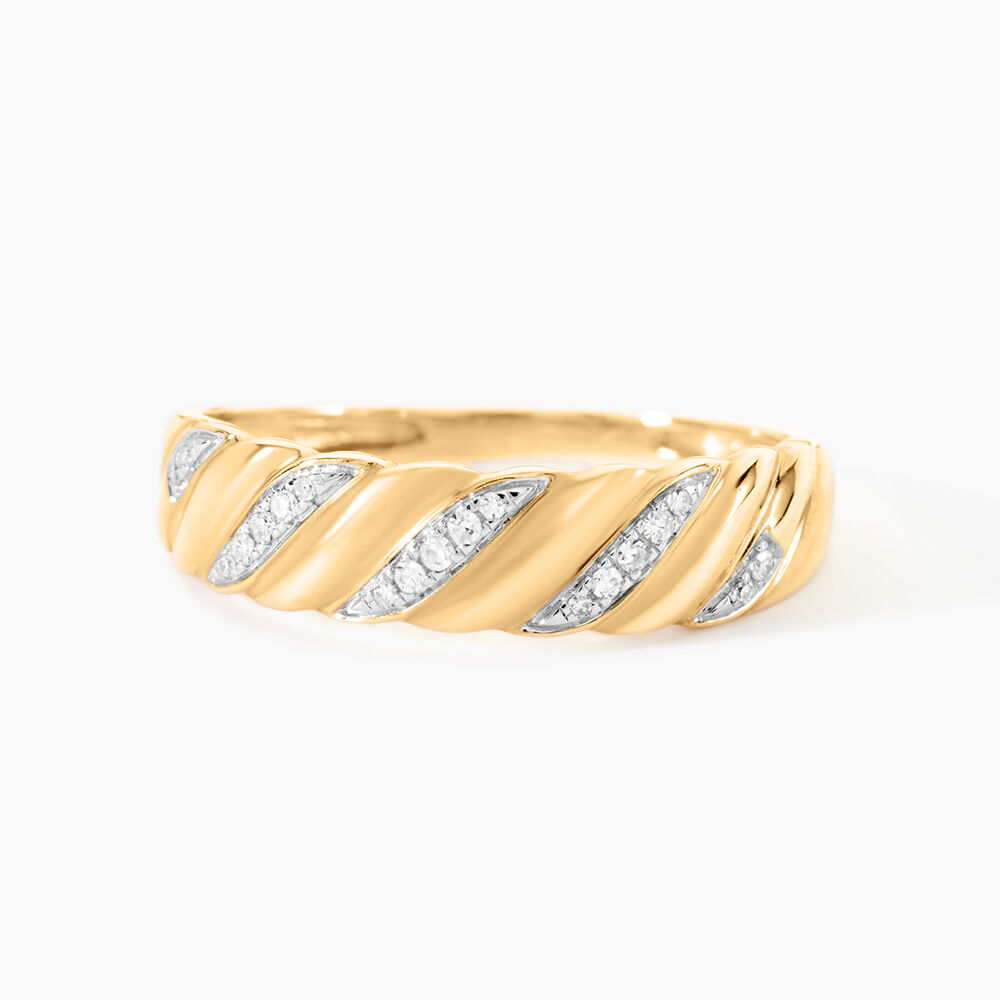 Bague Katalinto Or Jaune Diamant - Bagues pierres pr&eacute;cieuses Femme | Marc Orian
