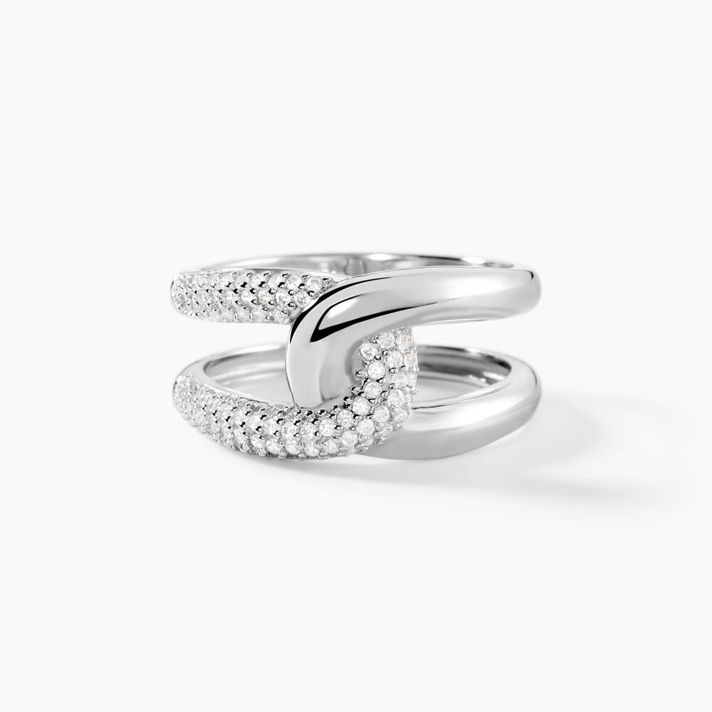Bague Madame Argent Blanc Oxyde De Zirconium - Bagues avec pierre Femme | Marc Orian