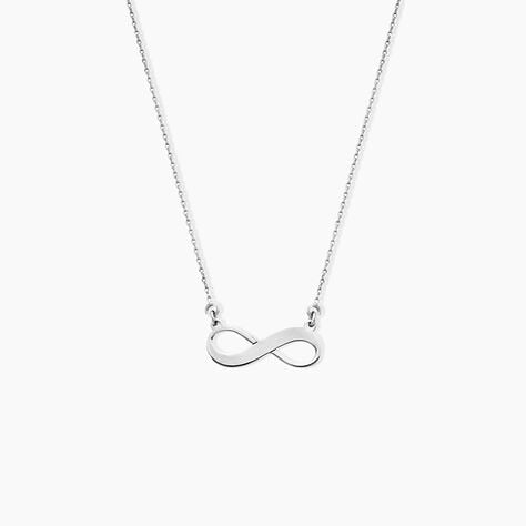 Collier Abelae Argent Blanc - Colliers fantaisie Femme | Marc Orian