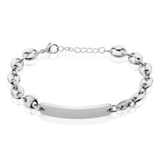 Bracelet Acier Blanc Joanano - Gourmettes Homme | Marc Orian