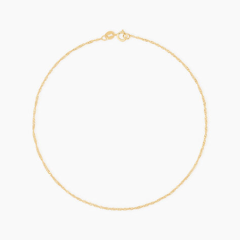 Chaîne De Cheville Sylwia Or Jaune - Chaines de cheville Femme | Marc Orian