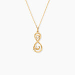 Collier Ademar Or Jaune Oxyde De Zirconium - Colliers avec pierres Femme | Marc Orian