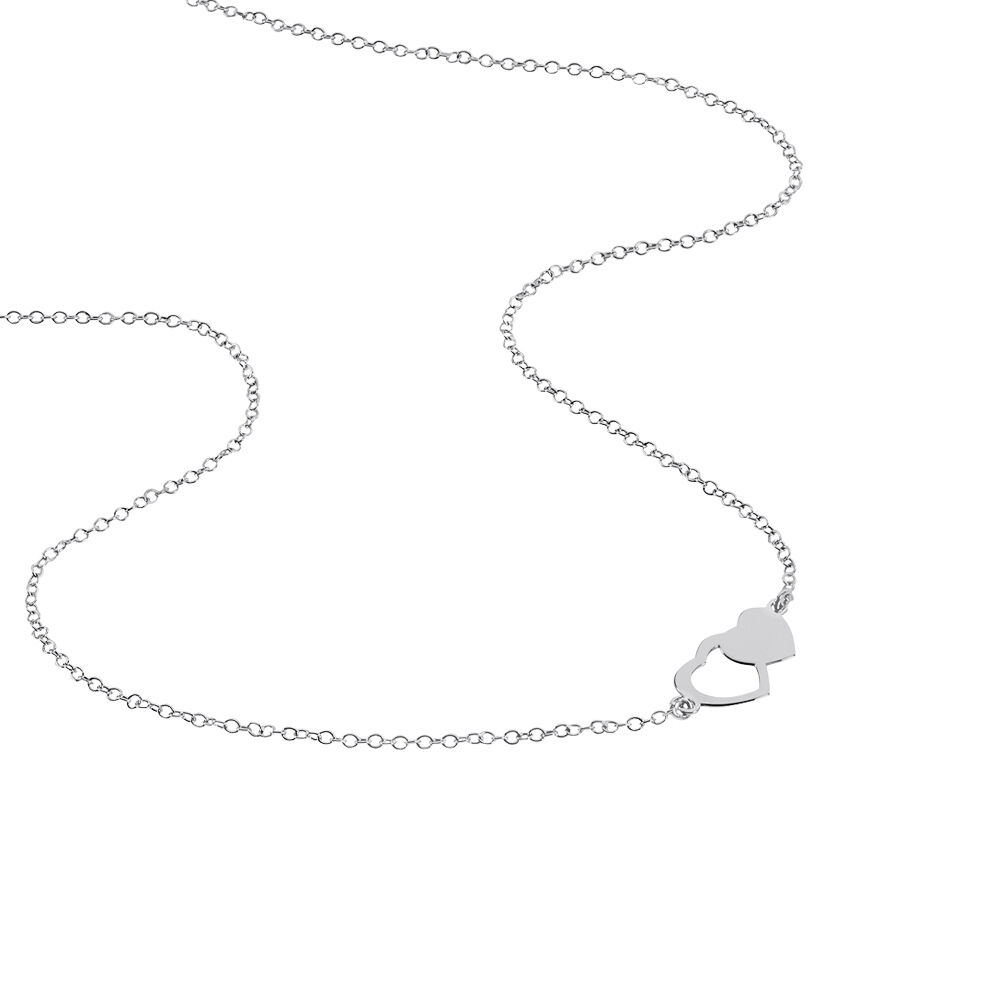 Collier Blandine Argent Blanc - Colliers Femme | Marc Orian