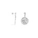 Boucles D'oreilles Pendantes Ines Acier Blanc - Pendantes Femme | Marc Orian
