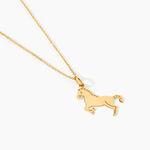 Pendentif Gilberto Cheval Or Jaune - Pendentifs Famille | Marc Orian