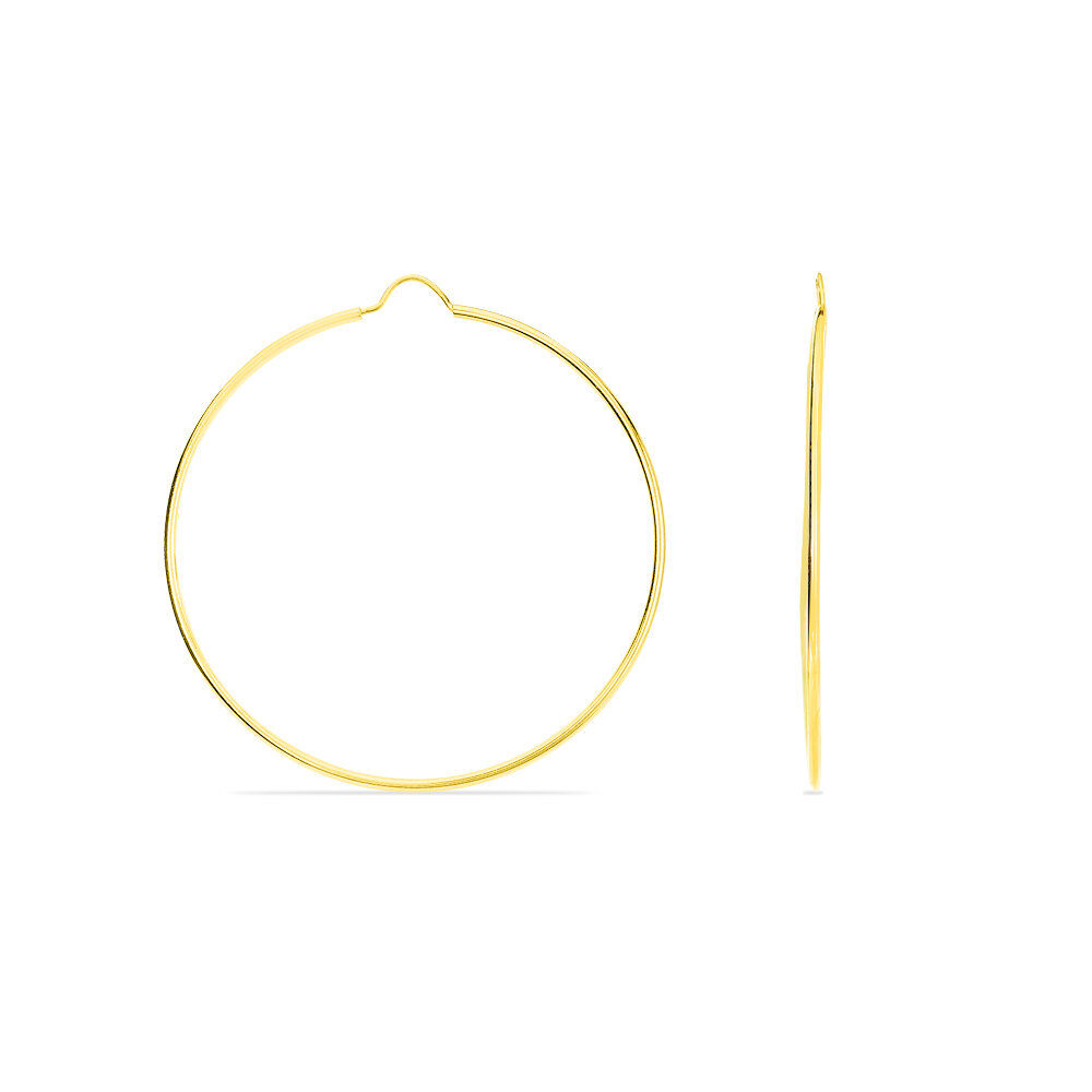 Créoles Dominae Or Jaune - Grosses créoles Femme | Marc Orian