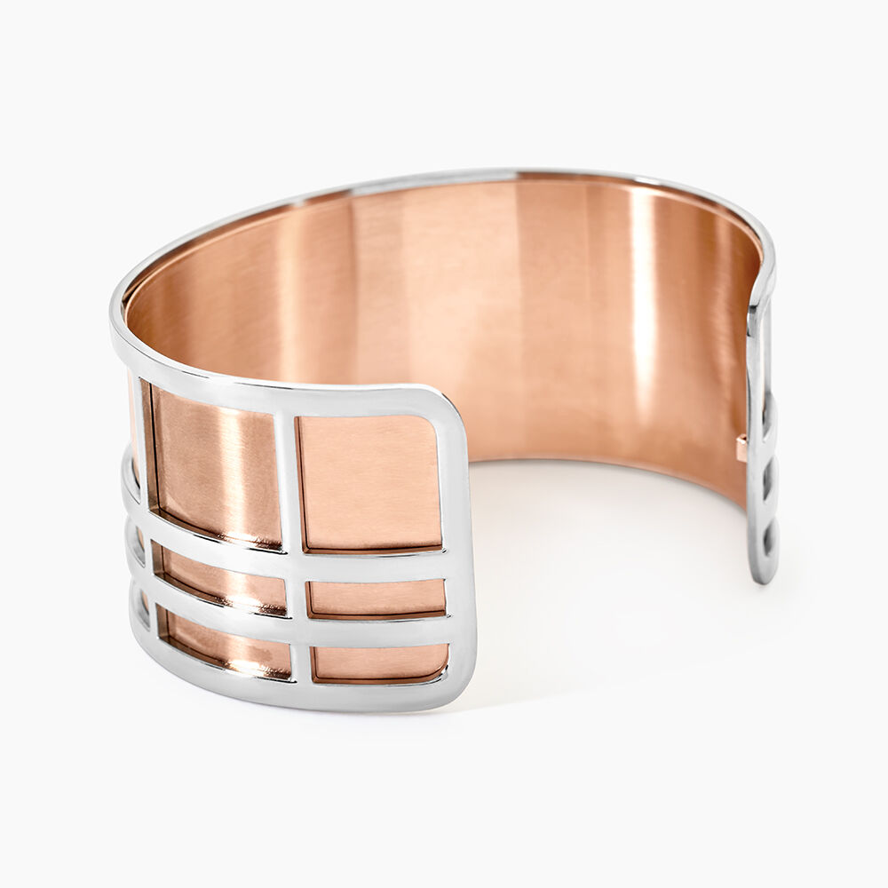 Bracelet Jonc Andria Acier Blanc - Bracelets joncs Femme | Marc Orian