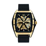 Montre Montignac Tonneau Automatique Noir - Montres automatiques Homme | Marc Orian