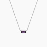 Collier Esra Argent Blanc Oxyde De Zirconium - Colliers avec pierres Femme | Marc Orian