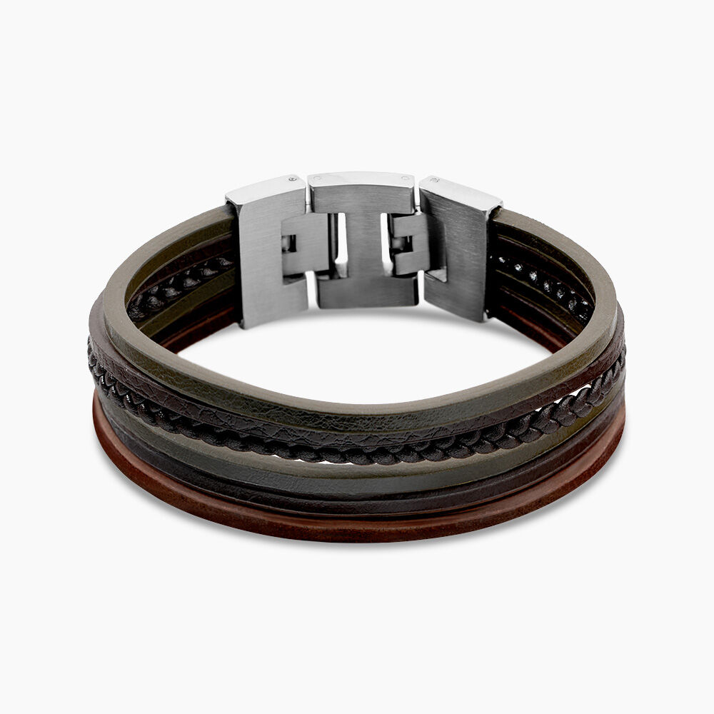 Bracelet Phebus Him Acier - Bracelets cuir Homme | Marc Orian