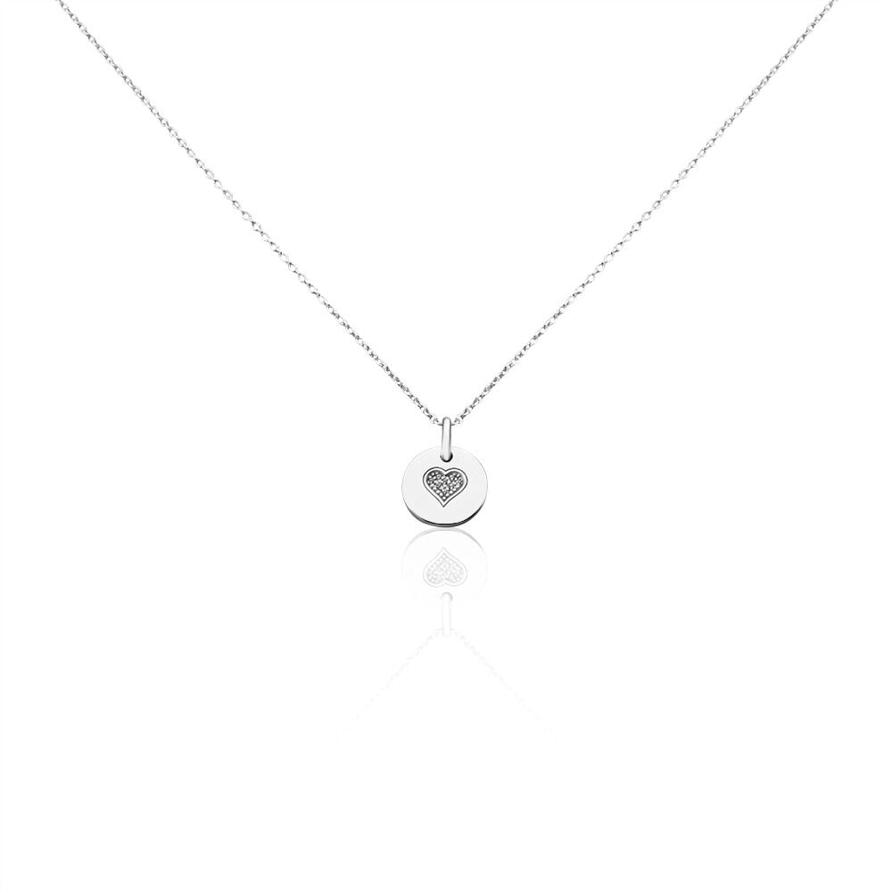 Collier Xaverie Argent Oxyde - Colliers avec pierres Femme | Marc Orian