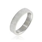 Bague Phebus Him Acier Blanc - Bijoux fantaisie Homme | Marc Orian