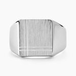 Chevali&egrave;re Cillian Argent Blanc - Bijoux personnalis&eacute;s Homme | Marc Orian