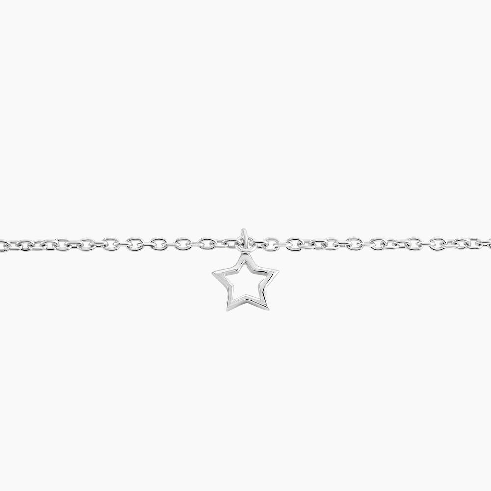 Bracelet Mikaelle Argent Blanc - Bracelets chaînes Femme | Marc Orian