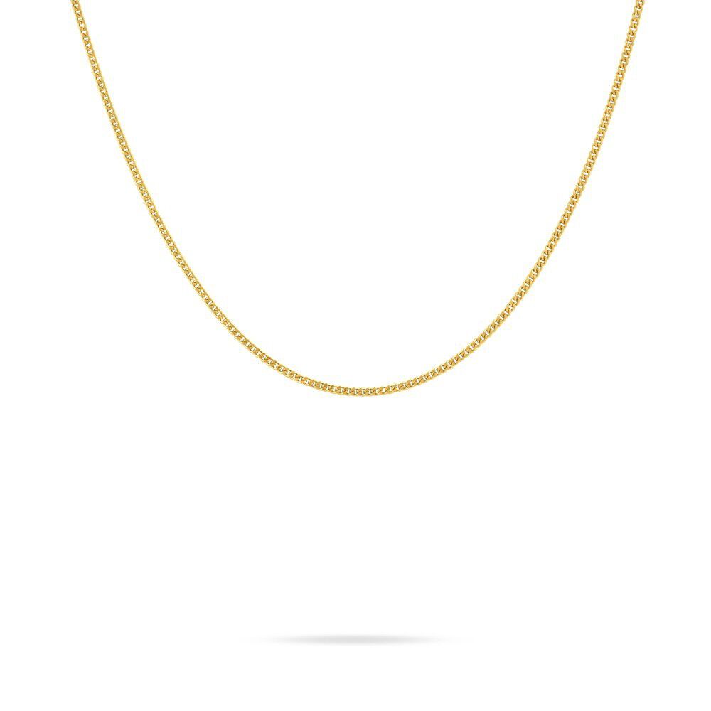 Chaîne Maille Gourmette Or Jaune - Colliers ras du cou Femme | Marc Orian