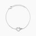 Bracelet Elanda Argent Blanc Oxyde De Zirconium - Bracelets fantaisie Femme | Marc Orian