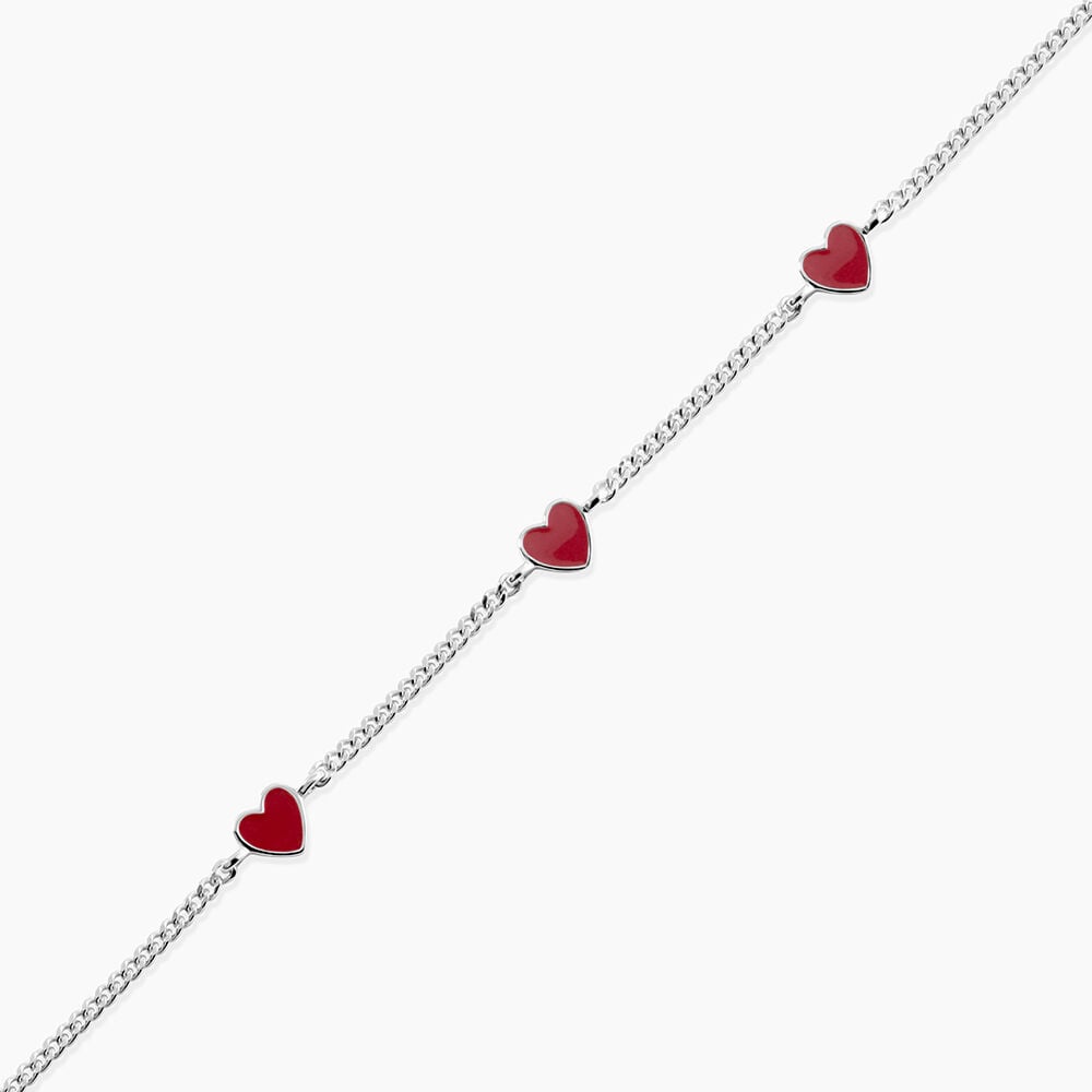 Bracelet Griotte Argent Blanc - Bracelets fantaisie Femme | Marc Orian