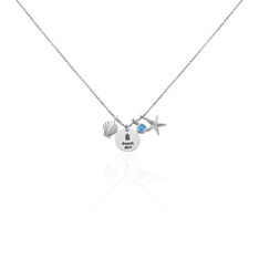 Collier Zerane Argent Blanc Oxyde De Zirconium - Colliers Femme | Marc Orian