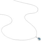 Collier Anatolie Or Blanc Topaze Et Oxyde De Zirconium - Colliers avec pierres Femme | Marc Orian