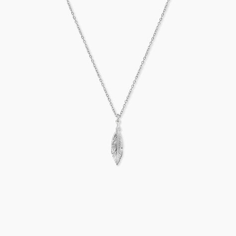 Collier Euriell Argent Blanc - Colliers fantaisie Femme | Marc Orian