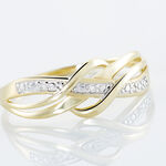 Bague Assa Or Jaune Diamant - Bagues pierres pr&eacute;cieuses Femme | Marc Orian