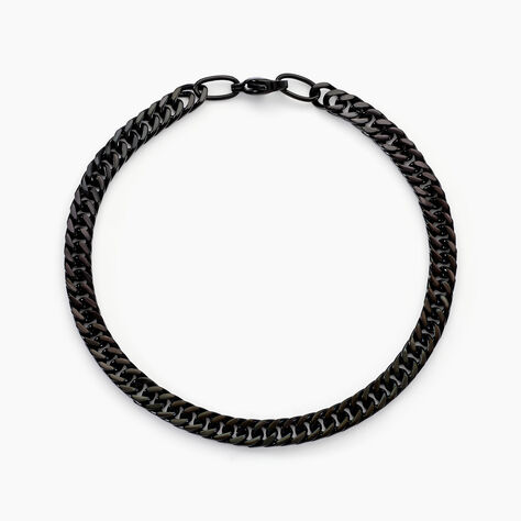 Bracelet Torino Acier Noir - Bracelets chaînes Homme | Marc Orian