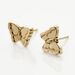 Boucles D'oreilles Puces Bartholomée Papillon Or Jaune - Puces Femme | Marc Orian