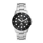 Montre Fossil Blue Dive Noir - Montres &eacute;tanches Homme | Marc Orian