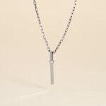 Pendentif Ionia Lettre Or Blanc - Pendentifs Famille | Marc Orian