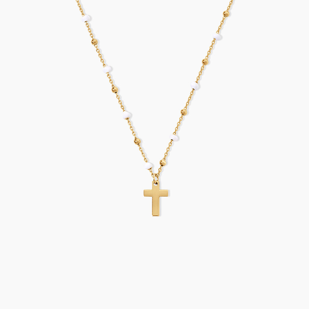 Collier Krystle Argent Dor&eacute; A L'Or 750/1000 - Colliers ete Femme | Marc Orian
