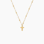 Collier Krystle Argent Dor&eacute; A L'Or 750/1000 - Colliers ete Femme | Marc Orian
