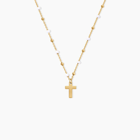 Collier Krystle Argent Dor&eacute; A L'Or 750/1000 - Colliers ete Femme | Marc Orian