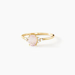 Bague Diapre Or Jaune Quartz Oxyde De Zirconium - Bagues avec pierre Femme | Marc Orian