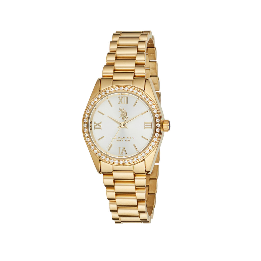 Montre U.S. Polo Us Polo Melanie Blanc - Montres &eacute;tanches Femme | Marc Orian