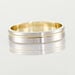 Alliance Marcio Ruban Plat Or Bicolore - Alliances duo Unisex | Marc Orian