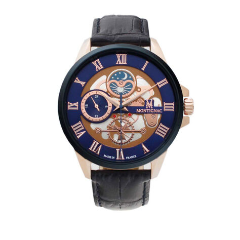 Montre Montignac  Bleu - Montres Homme | Marc Orian