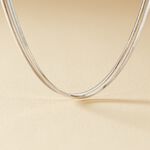 Collier Benedicta Argent Blanc - Colliers Femme | Marc Orian