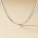 Collier Benedicta Argent Blanc - Colliers Femme | Marc Orian