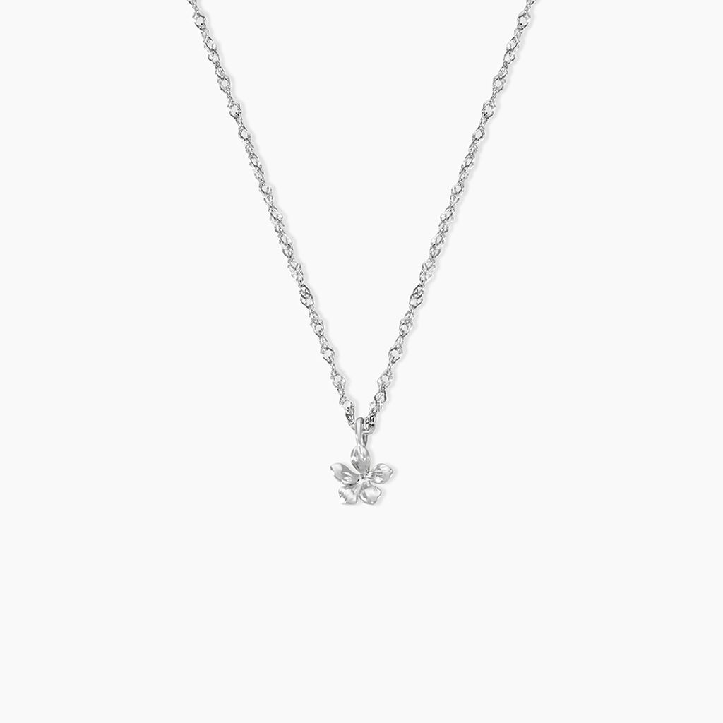 Collier Olyss Argent Blanc - Colliers fantaisie Femme | Marc Orian