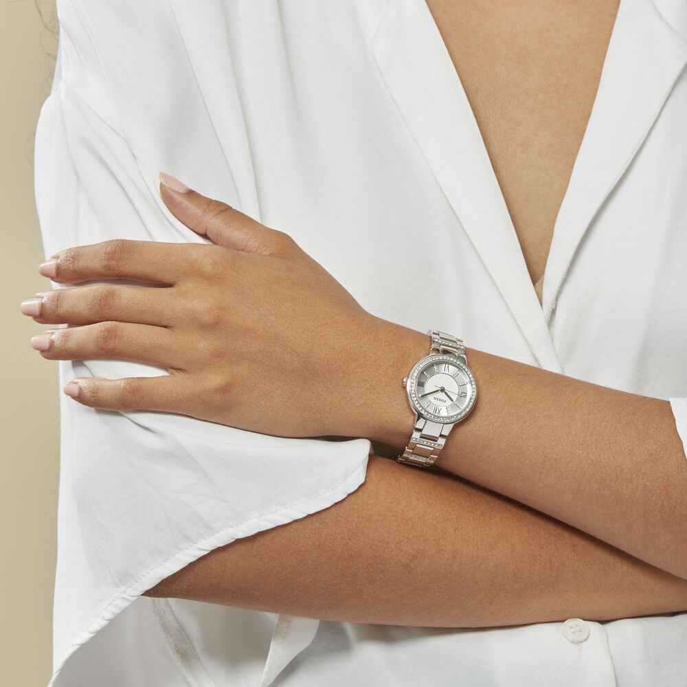 Montre Fossil Virginia Argent - Montres classiques Femme | Marc Orian