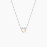 Collier Sorya Or Jaune Argent Blanc Oxyde De Zirconium - Colliers avec pierres Femme | Marc Orian