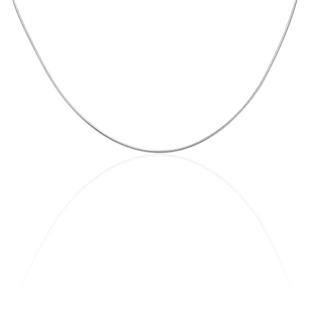 Chaîne Simineae Argent Blanc - Chaines Femme | Marc Orian