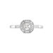 Bague Transmission Or Blanc Diamant - Solitaires Femme | Marc Orian