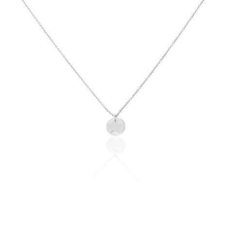 Collier Argent Blanc Pierine Nacre - Colliers ras du cou Femme | Marc Orian