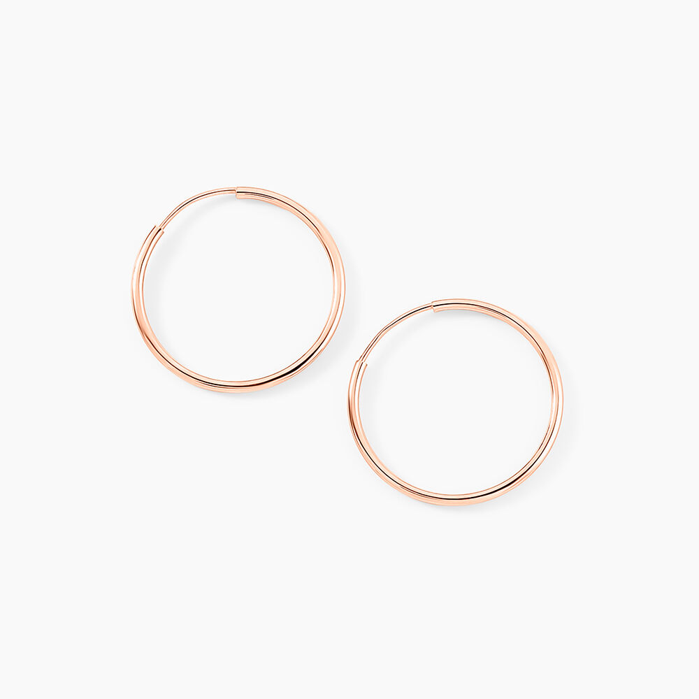 Cr&eacute;oles Dominae Or Rose - Cr&eacute;oles Femme | Marc Orian