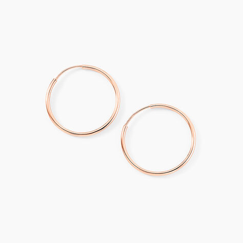 Cr&eacute;oles Dominae Or Rose - Cr&eacute;oles Femme | Marc Orian