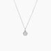 Collier Austen Argent Blanc Oxyde De Zirconium - Colliers avec pierres Femme | Marc Orian